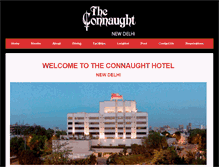 Tablet Screenshot of hotelconnaught.com